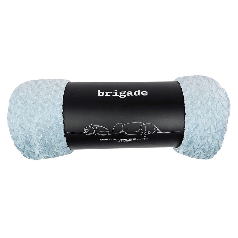 Brigade Textured Polar Fleece Blanket image number null