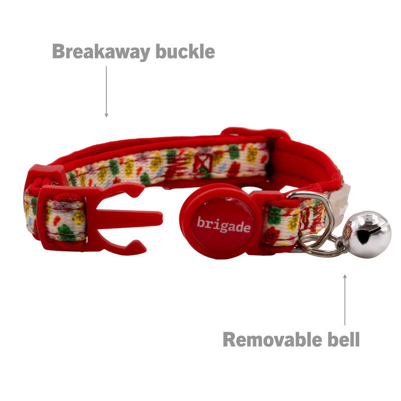 Brigade Neoprene Cat Collar - Gummy Bears image number null