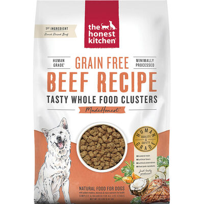 The Honest Kitchen, Grain Free Whole Food Clusters - Beef - Dry Dog Food