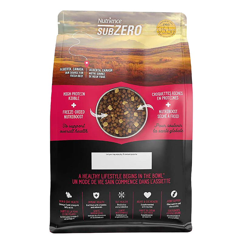 Nutrience, Adult Large Breed - SubZero Grain Free - Prairie Red - Dry Dog Food image number null