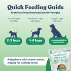 Healthybud, Freeze-Dried Beef Meal Patties 397g - Freeze Dried Dog Food image number null
