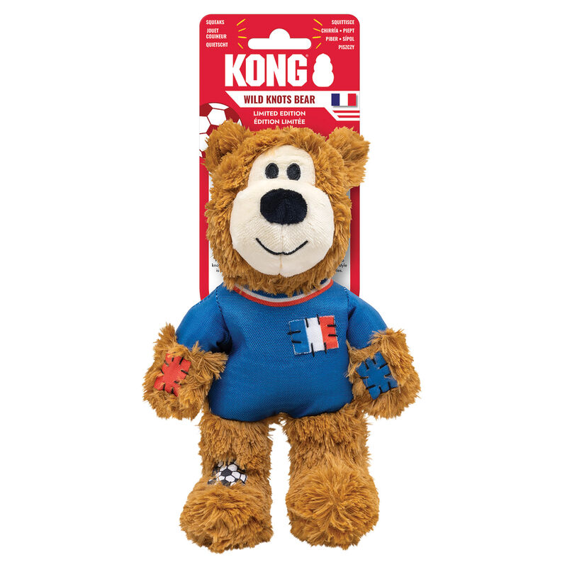 KONG Wild Knots Sport Bear Dog Toy image number null