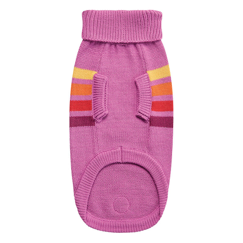 GF PET Sculpted Coastline Turtleneck - Pink Wave image number null
