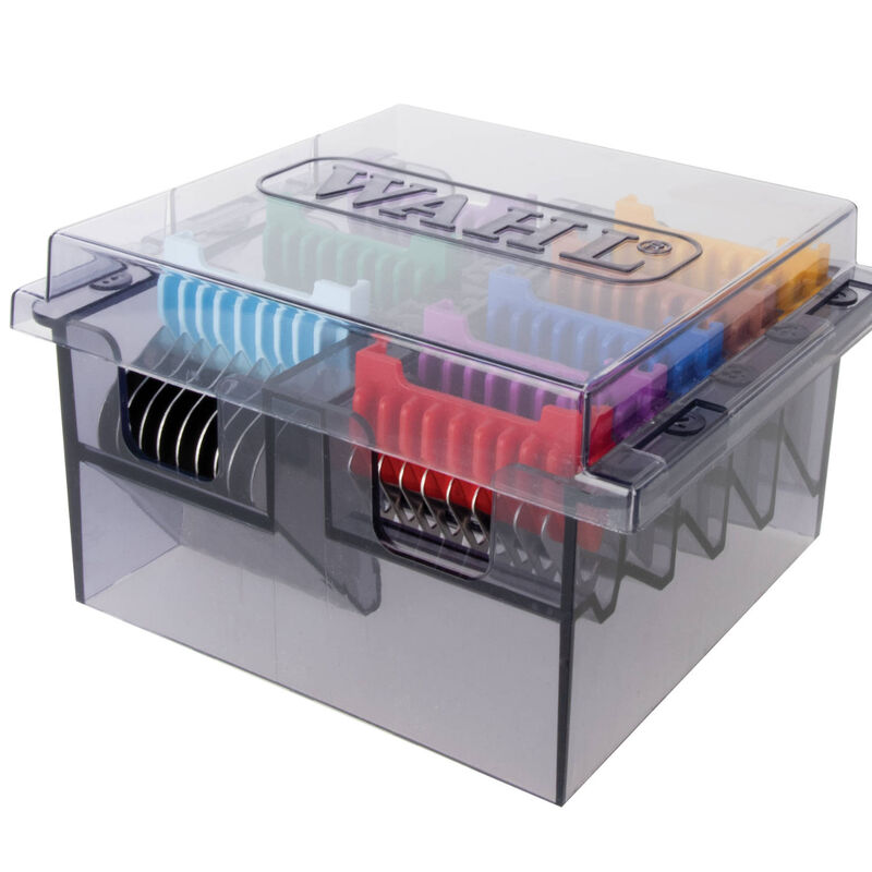 5-in-1 Stainless Steel Guide Comb Slide On Set-8pc image number null
