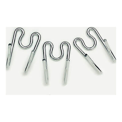 Extra Links for Dog Prong Training Collars, Chrome, 4.0 mm (X-Heavy) &ndash; 2&rdquo; L x 1.25&rdquo; W