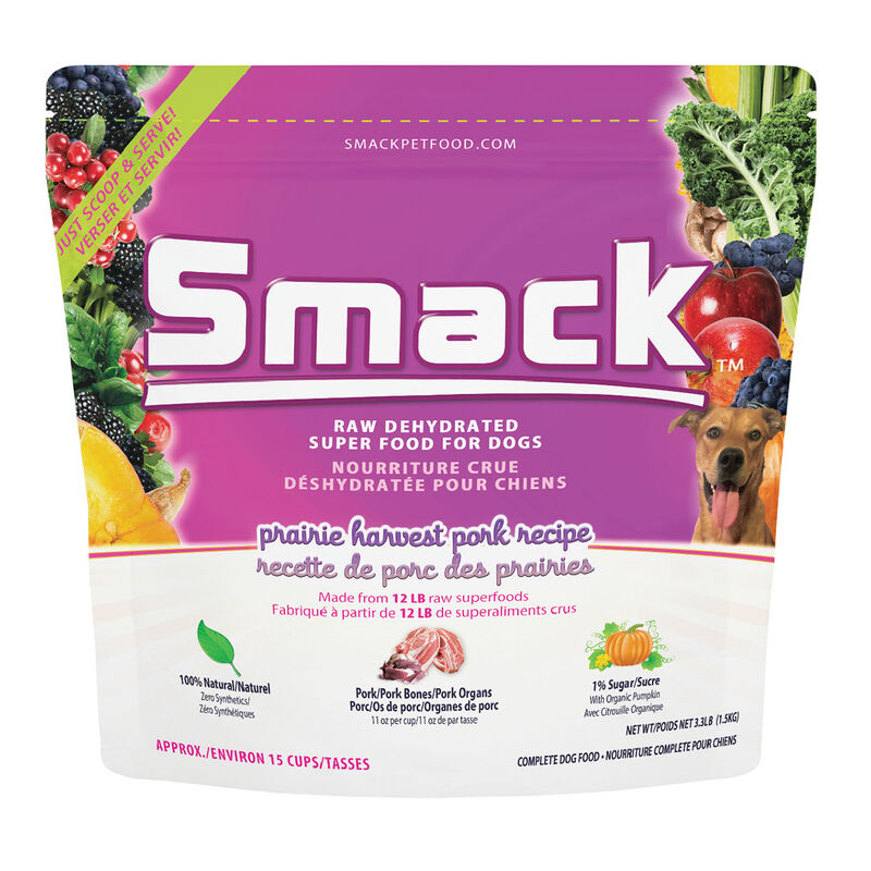 Smack, Prairie Harvest Pork Recipe - Dog Food image number null