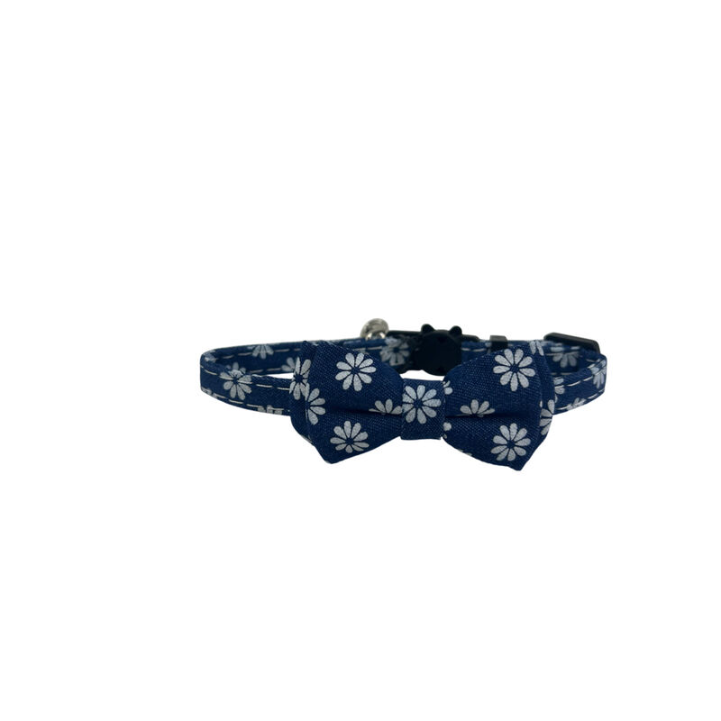 Meow & Woof, Cat Collar with Bow Tie image number null