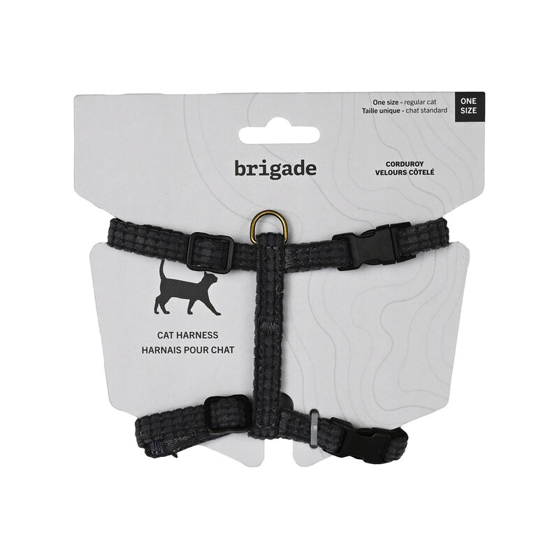 Brigade, Corduroy Harness -  Charcoal image number null