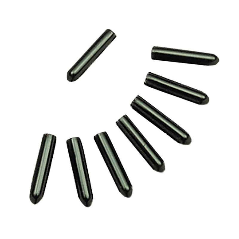 Vinyl Comfort Tips for Dog Prong Training Collars, Black, 20 tips per Package x 3.0 mm image number null