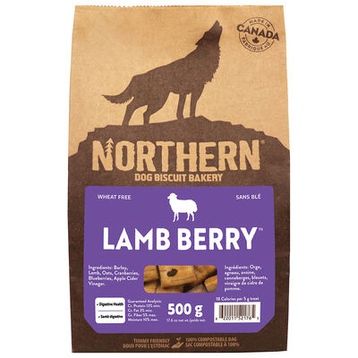 Northern Biscuit, Wheat Free, Lamb Berry - 500 g - Dog Biscuit