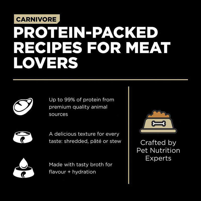 GO! SOLUTIONS, CARNIVORE Grain Free Shredded Lamb + Wild Boar Recipe for dogs - Wet Dog Food image number null