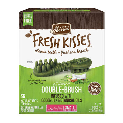 Merrick, Fresh Kisses Brush - Coconut - Dog Treat