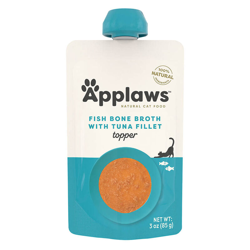 Pouch, Feline Adult - Fish Bone Broth with Tuna Fillet - 85 g image number null