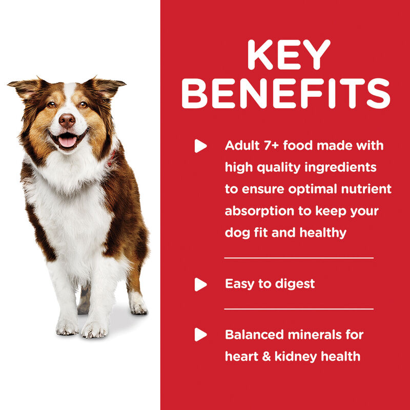 Science Diet, Senior 7+ Beef & Barley Recipe - Wet Dog Food image number null