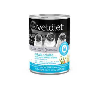 Vetdiet, Can, Adult - Weight Control - 369 g - Wet Dog Food