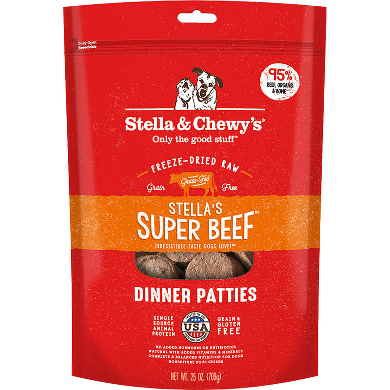 Stella & Chewy's, Dog Freeze-Dried Raw, Super Beef Dinner Patties image number null