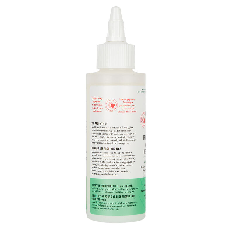 Skouts Honor, Probiotic Ear Cleaner - Fragrance Free - 4 oz image number null