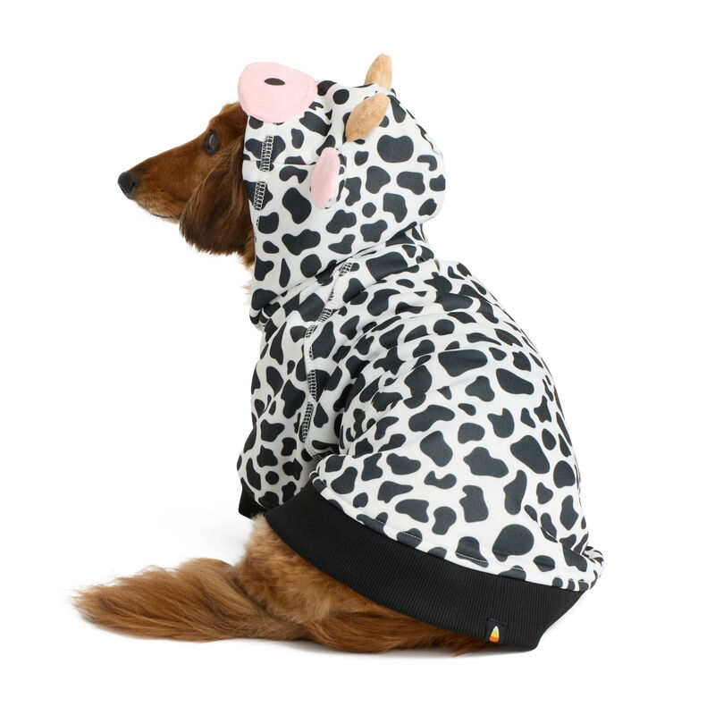 Cow Fleece Hoodie for Dogs image number null