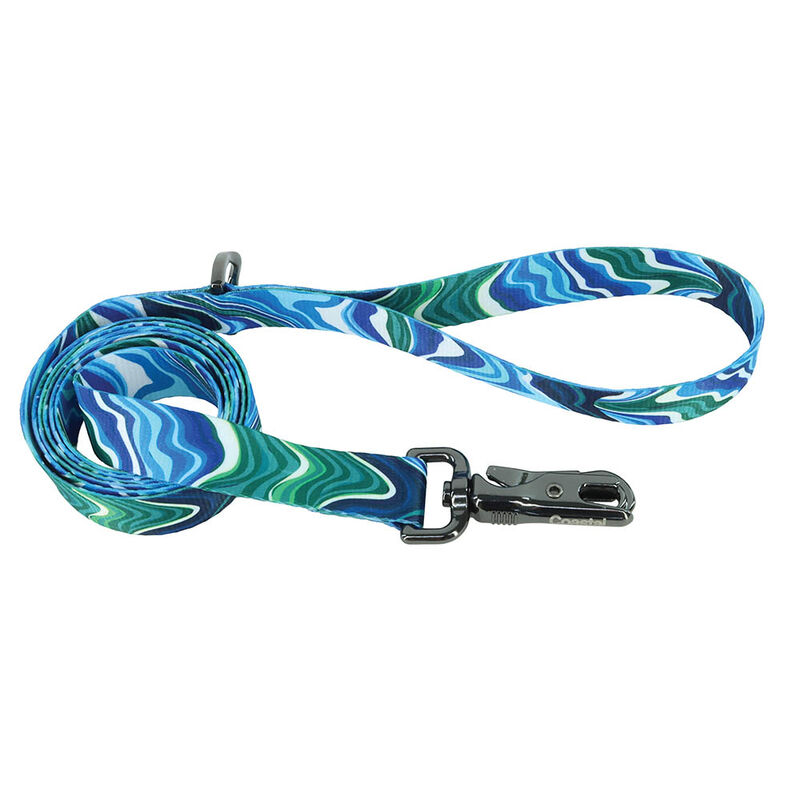 Fashion Dog Leash, Malachite Magic, Small/Medium - 5/8" x 6' image number null