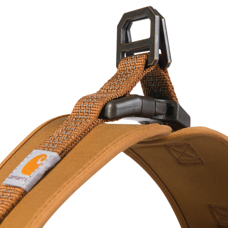 Carhartt Nylon Duck Walking Dog Harness - Light Brown image number null