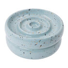Brigade Raised Double Ceramic Cat Bowl - Abyss image number null