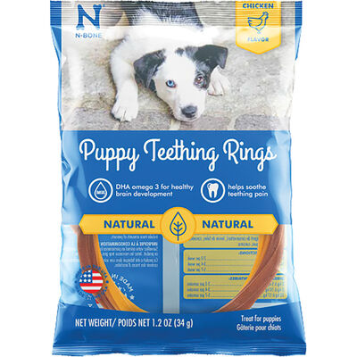 Get Naked, Puppy Teething Ring - Chicken - Single