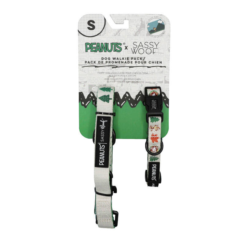 Sassy Woof, Peanut Camping Collar and Leash Set for Dogs image number null