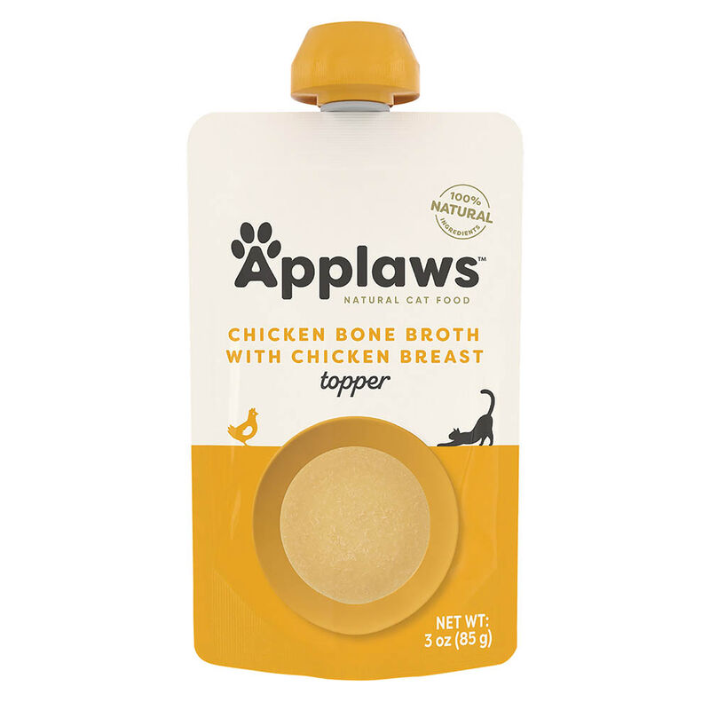 Pouch, Feline Adult - Chicken Bone Broth with Chicken Breast - 85 g image number null