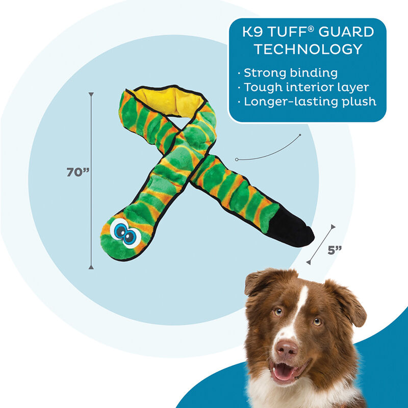 Outward Hound, Invincibles Snake - Green - XX-Large image number null