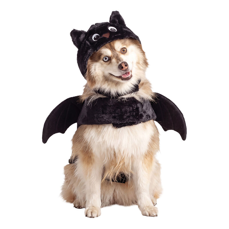 Silver Paw Pull-On Bat Dog Costume image number null