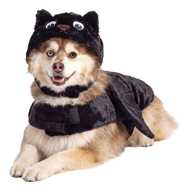 Silver Paw Pull-On Bat Dog Costume image number null