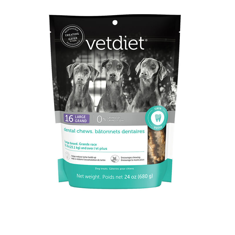 Vetdiet, Dental Chews - 680 g - Dog Treat image number null