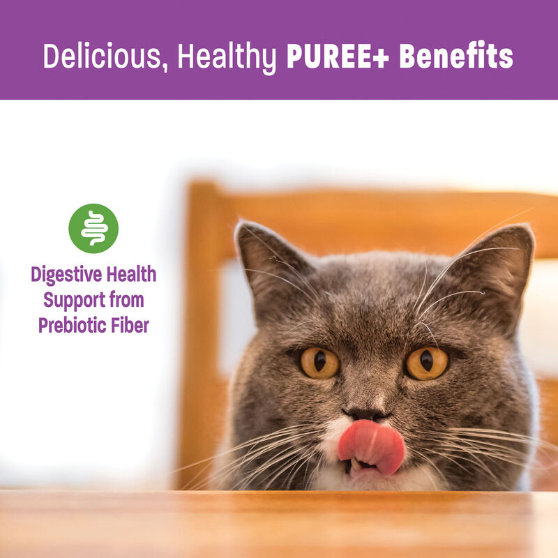 Wellness, Lickable Puree GF Treats - Duck - 72 g - Cat Treats image number null
