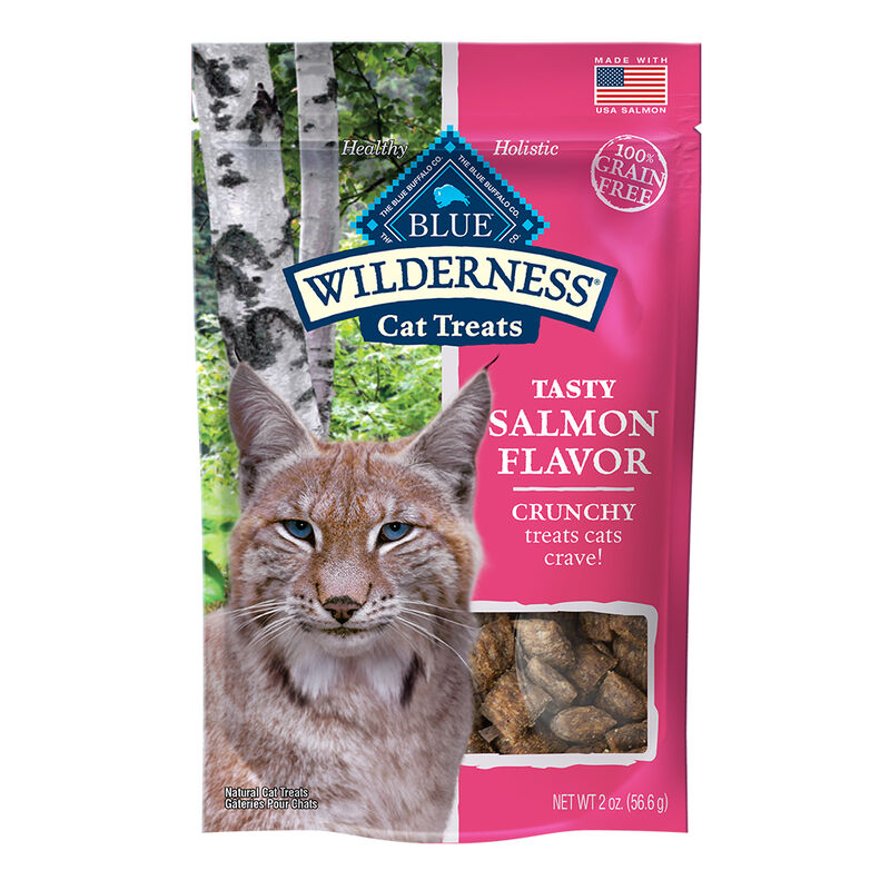 Blue Buffalo, Feline Treat - Wilderness - Crunchy Salmon - 56 g - Cat Treat image number null