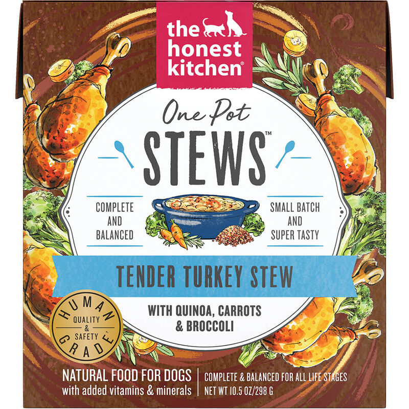 The Honest Kitchen, One Pot Stew, Turkey with Quinoa - Wet Dog Food image number null