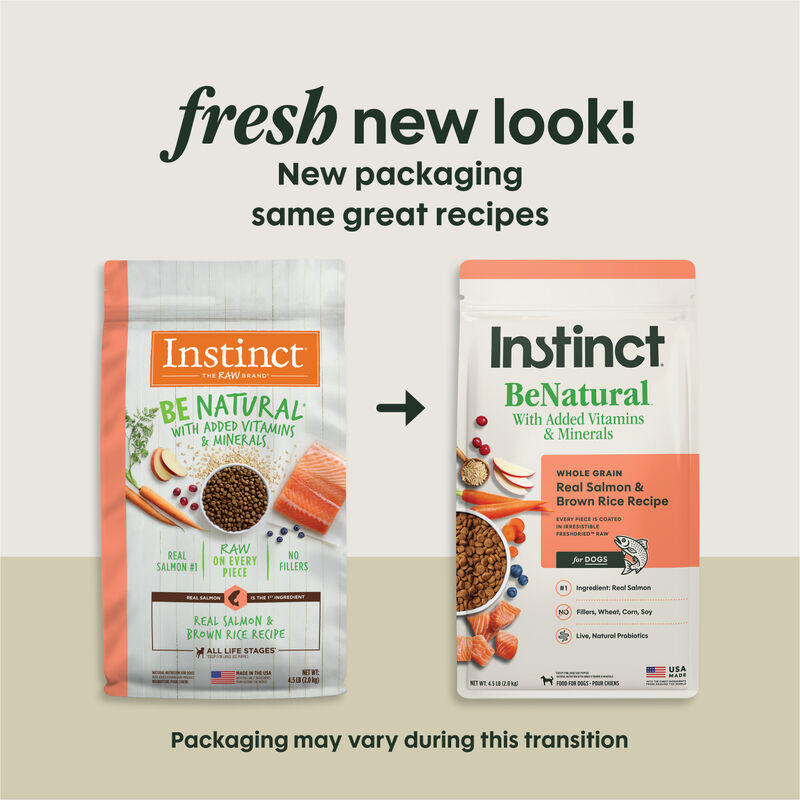 Instinct, Be Natural Dry Dog Salmon & Brown Rice - 2.04kg image number null