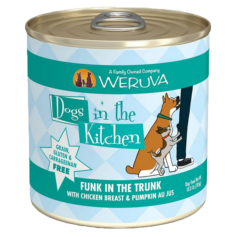 Weruva, Can, Adult - Funk in the Trunk - 285 g - Minced - Wet Dog Food image number null