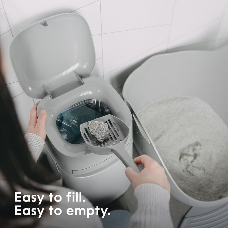 Litter Genie, Easy Roll Cat Litter Disposal System, Scoop, Holder & Refill (Up To 4 Months) image number null