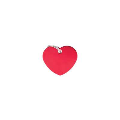 Aluminum Heart - Red - Big