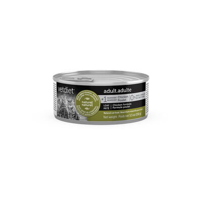 Vetdiet, Can, Adult Feline - Chicken - 156 g - Wet Cat Food