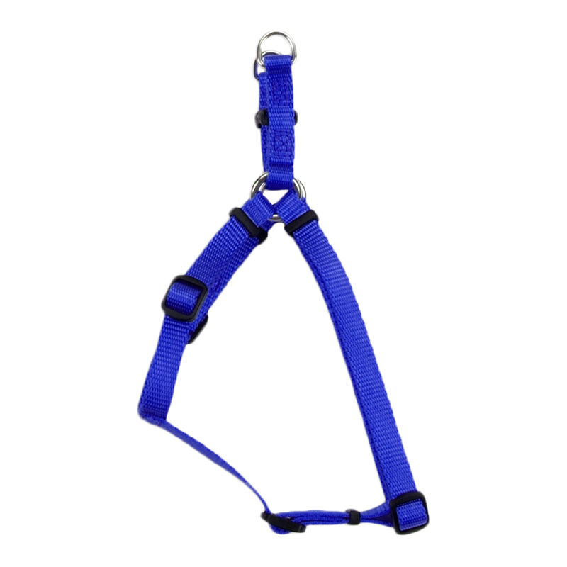 Adjustable Dog Harness, Blue, Extra Small - 3/8" x 12"-18" image number null