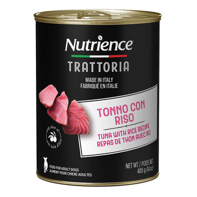 Nutrience, Trattoria Tuna with Rice Recipe - Wet Dog Food