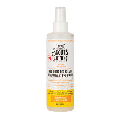 Skouts Honor, Probiotic Daily Use Deodorizer - Honeysuckle-8 oz