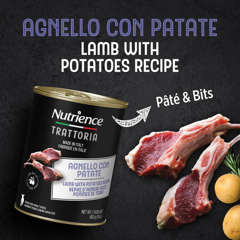 Nutrience, Trattoria - Lamb with Potatoes Reecipe - Wet Dog Food image number null