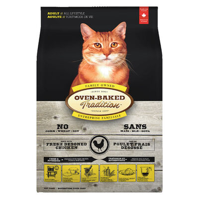 Oven Baked, Adult Chicken - Dry Cat Food