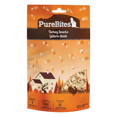 PureBites, Freeze Dried Fall Turkey Value Size &ndash; Cat Treats