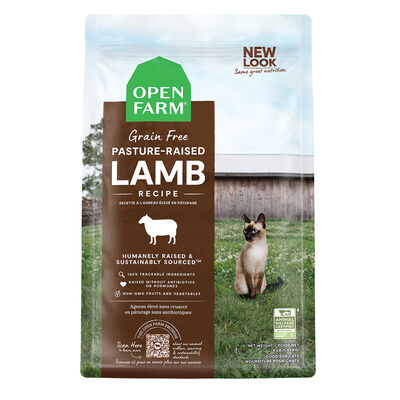 Open Farm, Pasture-Raised Lamb Adult Cat Dry Food - Dry Cat Food