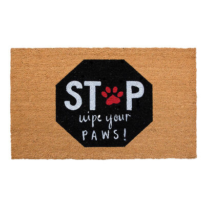 4 Cats & Dogs Home Furnishing Inc., Stop, Wipe Your Paws Refill - Rectangular