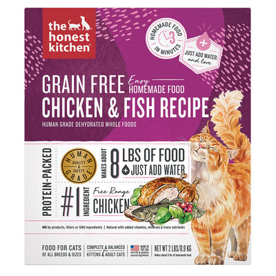 The Honest Kitchen, Adult Feline - GF Chicken & Fish - 0.90 kg - Freeze Dried Cat Food