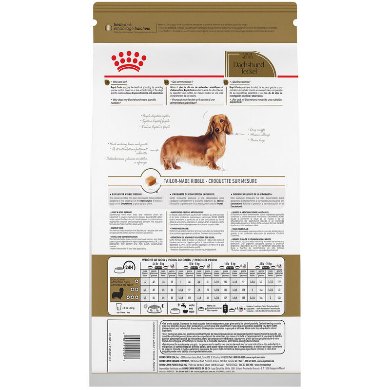 Royal Canin, Breed Health Nutrition Dachshund Adult - Dry Dog Food image number null
